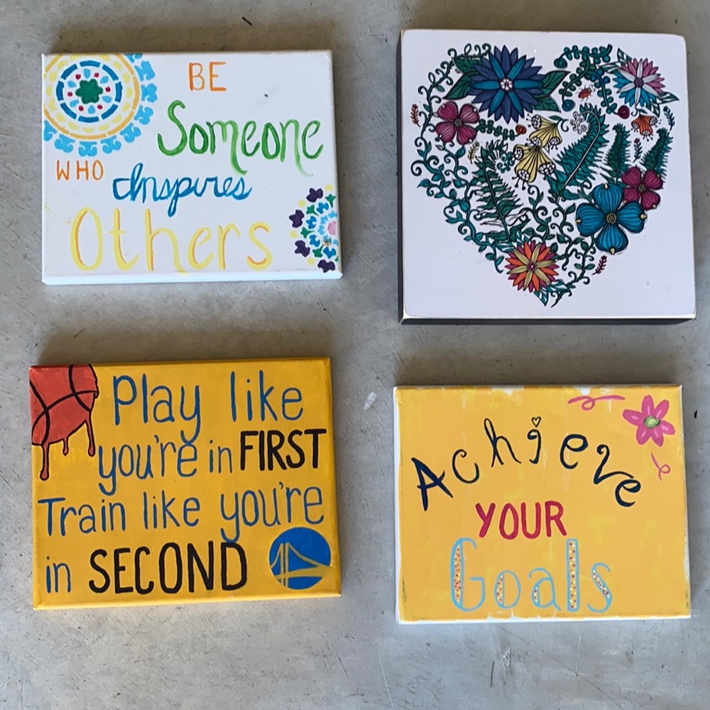 Painted canvas!